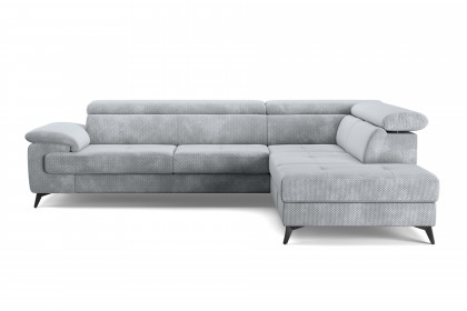 Astra-LE25 von COTTA - Couchgarnitur rechts stone