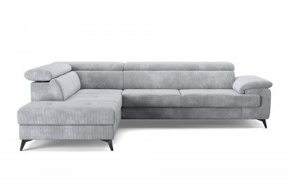 Astra-LE25 von COTTA - Couchgarnitur links stone