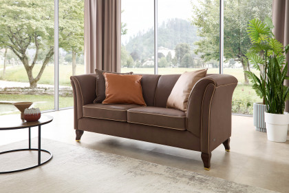 Vintage von Schröno - Sofa 2,5-sitzig braun