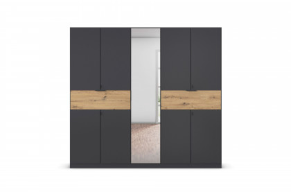 Ticao von Rauch Blue - Kleiderschrank mit Absetzung Eiche Artisan