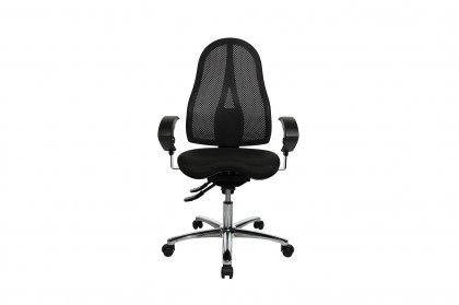 Sitness B2 von Topstar - Drehstuhl mit konturgeformter Design-Rückenlehne