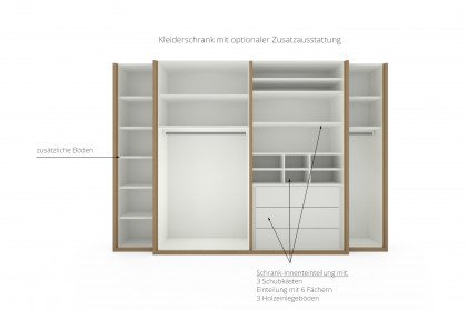 Siena von Rietberger - Schlafzimmer-Set Eiche sand Furnier Deepline