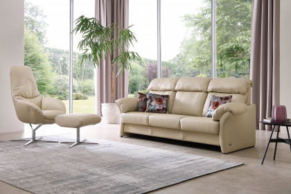 Savona von Schröno - Ledersofa cream