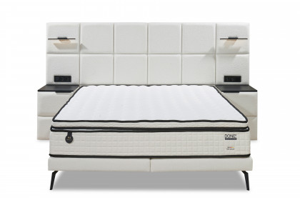 Incanto-Dream von DONE.® - Boxspringbett in White