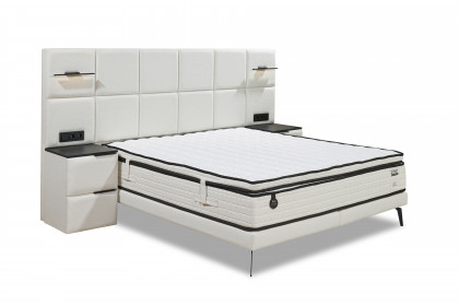 Incanto-Dream von DONE.® - Boxspringbett in White