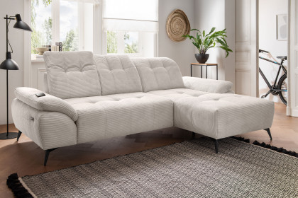 Fiore-LE25 von Benformato - Eckcouch Variante rechts beige