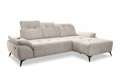 Fiore-LE25 von Benformato - Eckcouch Variante rechts beige