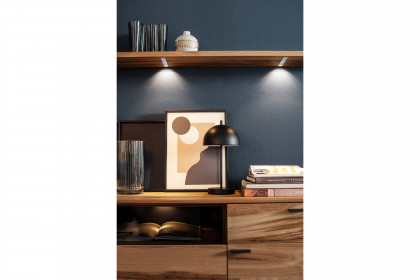 Andra-living von SCHÖNER WOHNEN - Sideboard S747 Eiche rustico/ anthrazit