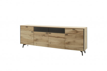 Andra-living von SCHÖNER WOHNEN - Sideboard S747 Eiche rustico/ anthrazit