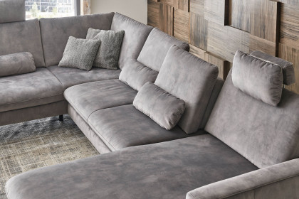 ZE-EM20028 von Zehdenick - Wohnlandschaft Variante links silver