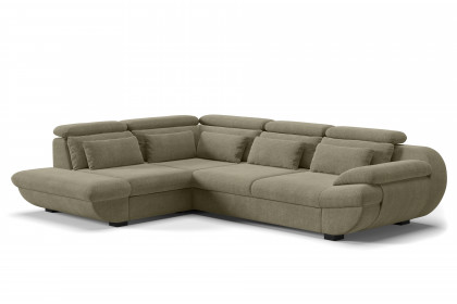 Infinity-LE25 von COTTA - Polsterecke links green