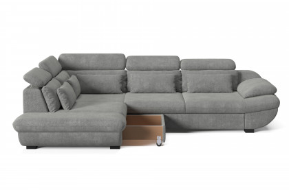 Infinity-LE25 von COTTA - Polstergarnitur links platin