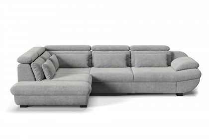 Infinity-LE25 von COTTA - Eckcouch links silver
