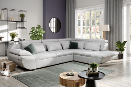 Infinity-LE25 von COTTA - Sofaecke rechts grey