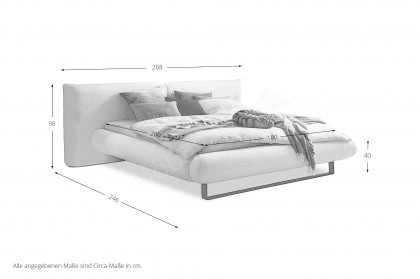 Candy-Dream von DONE.® - Polsterbett in Ivory