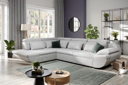 Infinity-LE25 von COTTA - Sofaecke links grey
