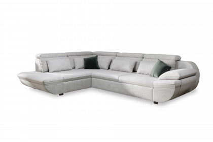 Infinity-LE25 von COTTA - Sofaecke links grey