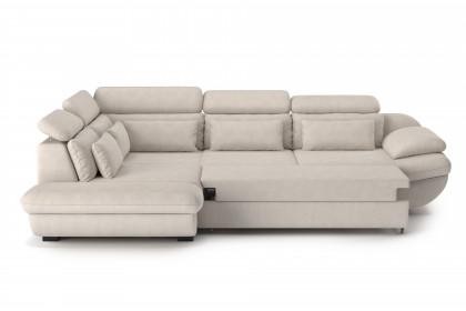 Infinity-LE25 von COTTA - Couchecke links beige