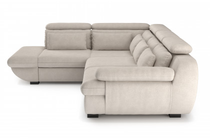 Infinity-LE25 von COTTA - Couchecke links beige