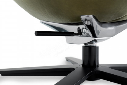 HU-CP18060 von Hukla - Sessel mit Hocker moos