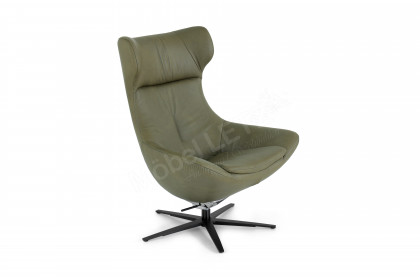 HU-CP18060 von Hukla - Sessel mit Hocker moos