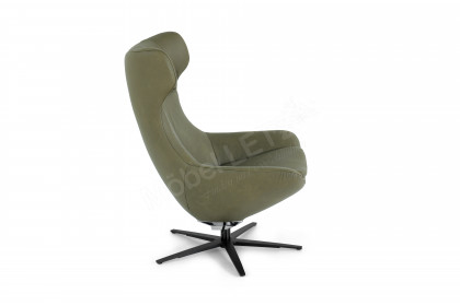 HU-CP18060 von Hukla - Sessel mit Hocker moos