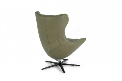 HU-CP18060 von Hukla - Sessel mit Hocker moos