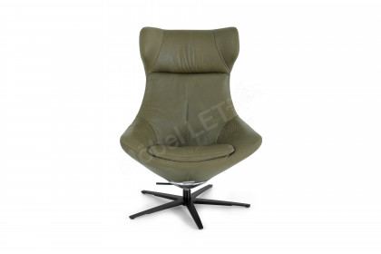HU-CP18060 von Hukla - Sessel mit Hocker moos