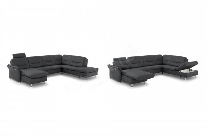 HU-SF15058 von Hukla - Wohnlandschaft graphit