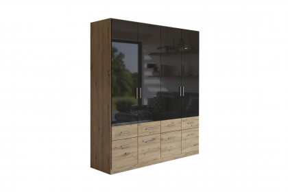 Celle-Extra von Rauch Blue - Schrank Artisan-Eiche - Hochglanz grau