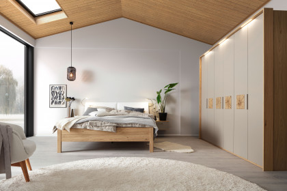 Multiline von SCHÖNER WOHNEN - Schlafzimmer-Einrichtung Balkeneiche/ taupe