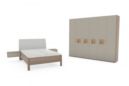 Multiline von SCHÖNER WOHNEN - Schlafzimmer-Einrichtung Balkeneiche/ taupe