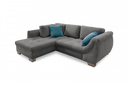 Flora von Benformato - Sofaecke Variante links grau