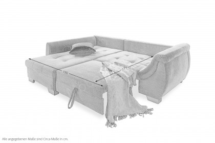Flora von Benformato - Sofaecke Variante links grau