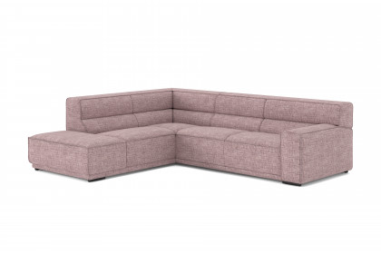 Kubo-LE25 von COTTA - Eckgarnitur links old-rose