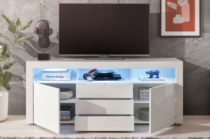Leeds von HBZ-Meble - Sideboard inklusive Kabeldurchlass