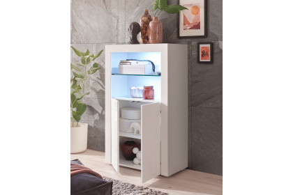 Leeds von HBZ-Meble - Highboard inklusive Beleuchtung