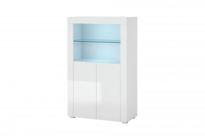 Leeds von HBZ-Meble - Highboard inklusive Beleuchtung
