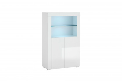 Leeds von HBZ-Meble - Highboard inklusive Beleuchtung