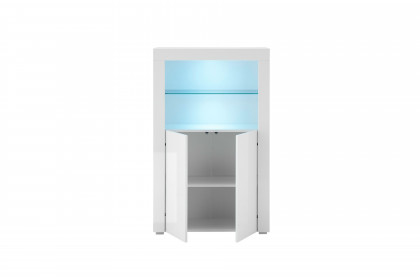 Leeds von HBZ-Meble - Highboard inklusive Beleuchtung