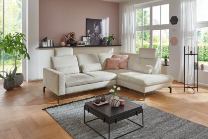 ZE-EM20028 von Zehdenick - Ecksofa Variante rechts ecru
