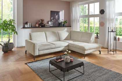 ZE-EM20028 von Zehdenick - Ecksofa Variante rechts ecru
