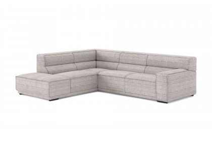 Kubo-LE25 von COTTA - Ecksofa links khaki