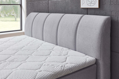 Graz-BX2630 von Sun Garden - Boxspringbett silber