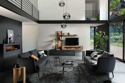 Pearl-LE25 von SCHÖNER WOHNEN - Polster-Set black