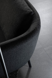 Pearl-LE25 von SCHÖNER WOHNEN - Polster-Set black