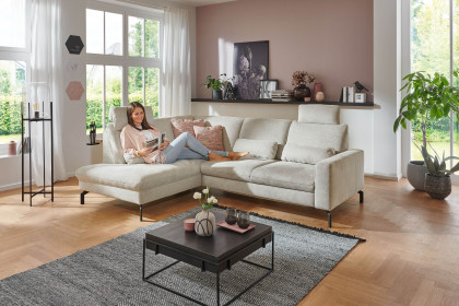 ZE-EM20028 von Zehdenick - Ecksofa Variante links ecru