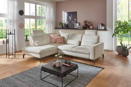 ZE-EM20028 von Zehdenick - Ecksofa Variante links ecru