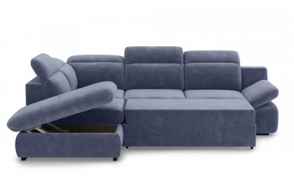 Lorena von COTTA - Eckcouch links blue