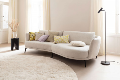 Pearl-LE25 von SCHÖNER WOHNEN - Polstersofa links snow